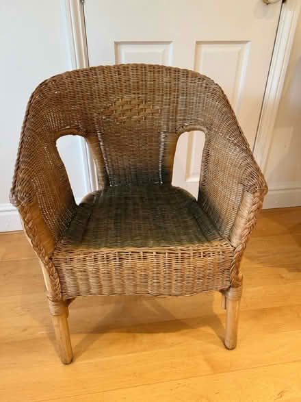 Photo of free Wicker chair (West Kirby) #1