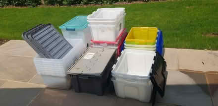 Photo of free Storage boxes (Hertford) #1