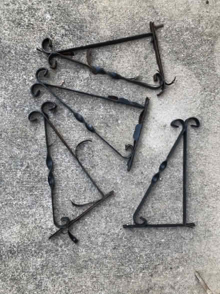 Photo of free Hanging basket hooks (Bromham MK43) #1