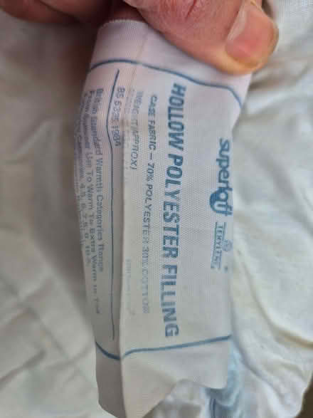 Photo of free Single quilt - thick, hollow polyester filling (Trumpington Ward CB2) #2