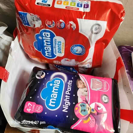 Photo of free Size 8 nappy pants & potty seat (M6) #1