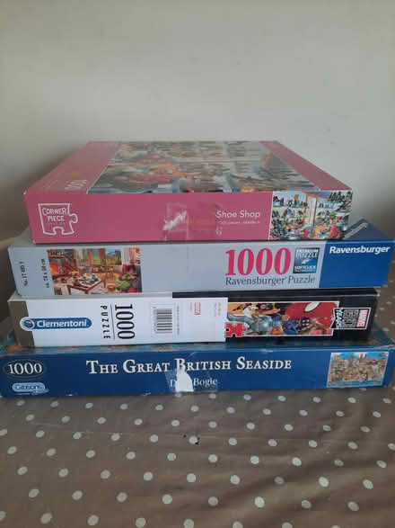 Photo of free 4x 1000 piece jigsaw puzzles (Burgess Hill) #1