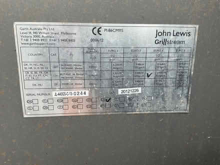 Photo of free Gas Barbecue - in need of TLC (Booker HP12) #3