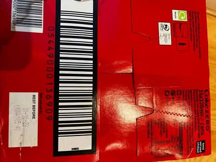 Photo of free Out of date box of Coca Cola (SW3) #2
