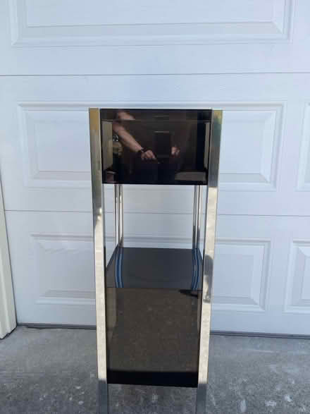 Photo of free Tall Nightstand/Accent Table (near the Cupertino Library) #2