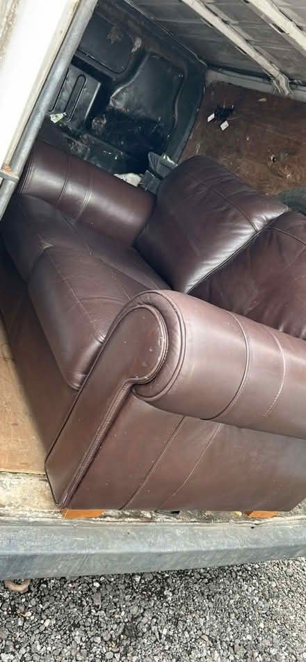 Photo of free Leather sofa (Edinburgh EH6) #1