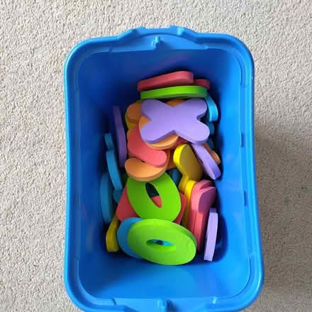 Photo of free Foam letters for bath play - somewhat chewed! (Corstorphine EH12) #1