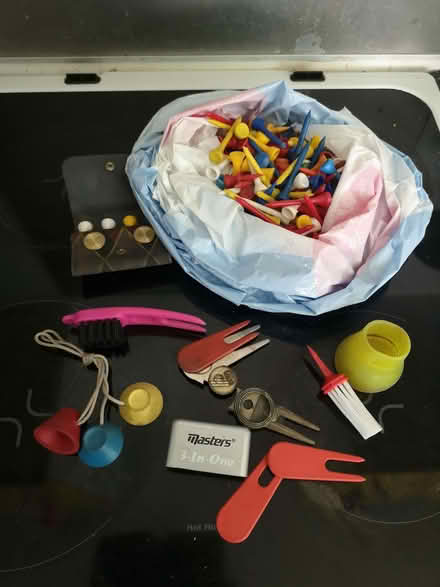 Photo of free Big bag of golf tees and accessories (Woodley RG5) #1
