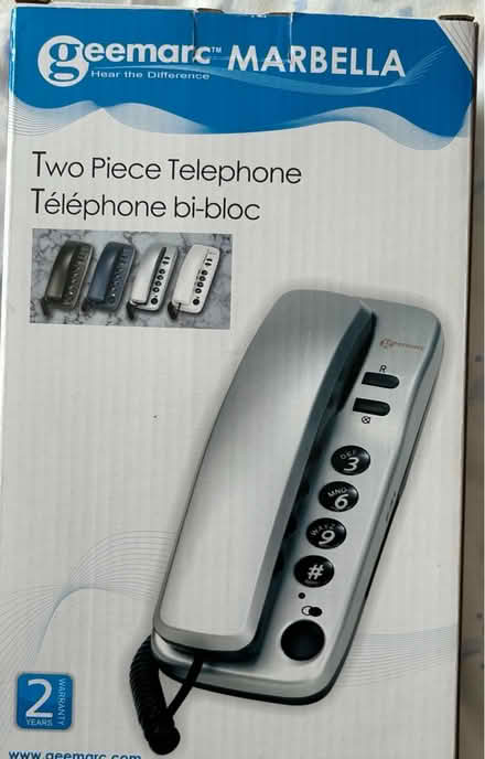 Photo of free New Marbella corded telephone (Stanford-le-Hope SS17) #1