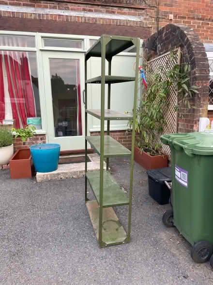 Photo of free Metal 6 tier shelving unit (Amersham HP7) #2