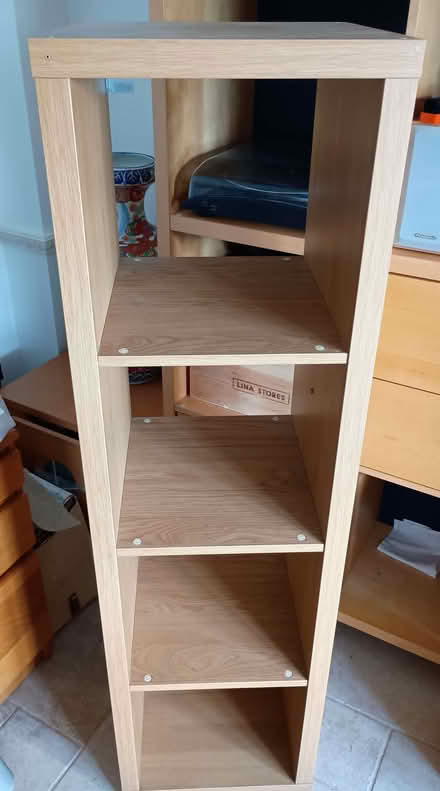 Photo of free Four shelf cabinet light oak effect (Little Chalfont HP6) #2