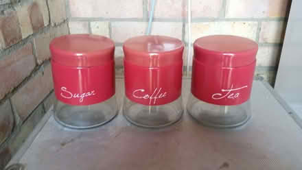 Photo of free Tea Sugar Coffee Jars (Feering CO5) #1