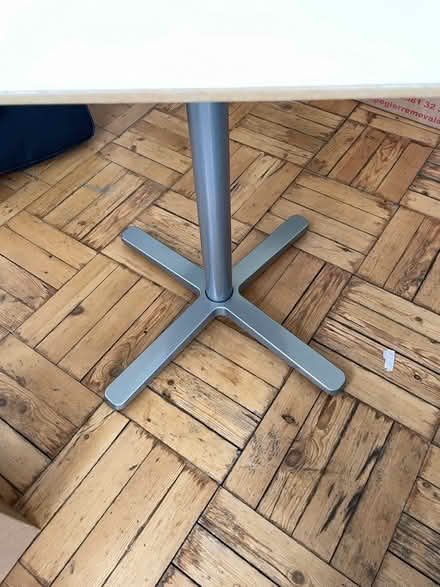 Photo of free IKEA white cafe table. (Crouch End N8) #2