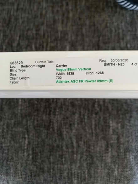 Photo of free Venetian Blinds (Chelmsford CM1) #4