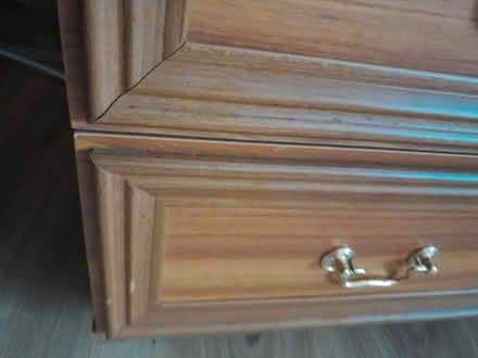 Photo of free Wooden chest of drawers (Rochdale, OL11) #2
