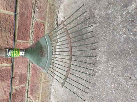 Photo of free Metal leaf rake - 17" span (St Pauls Ward GU15) #1