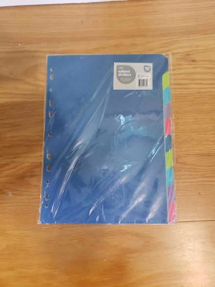 Photo of free Ringbinder folder dividers (Lewisham SE13) #1