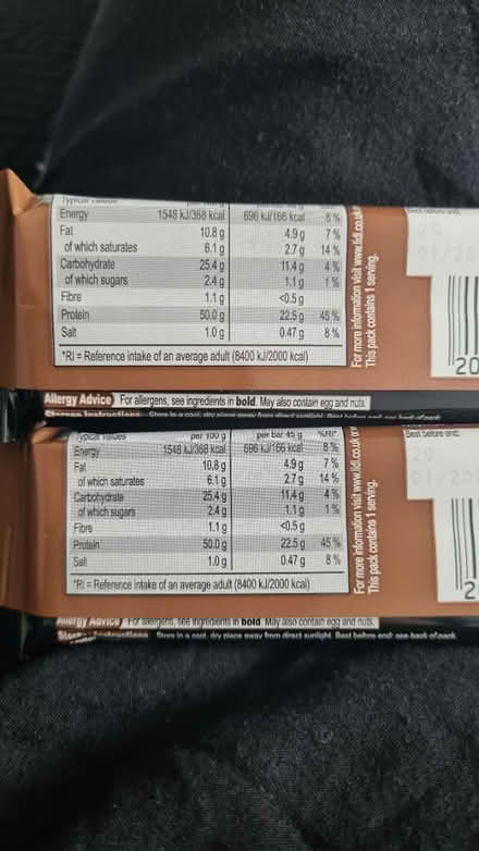 Photo of free Protein bar chocolate brownie -Lidl (Bick lane - E1 6) #2
