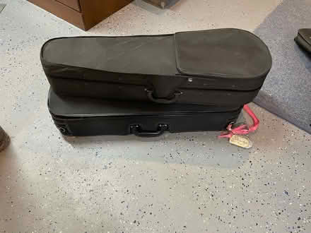 Photo of free Violin and guitar cases (Harrison St in Princeton, NJ) #1