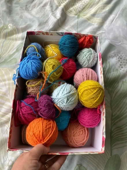 Photo of free Box of yarn (Dean Court OX2) #1