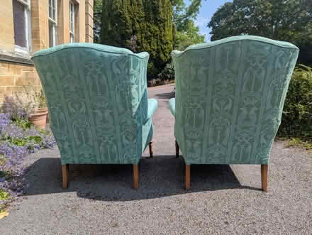 Photo of free Two wing back chairs (North Road) #3