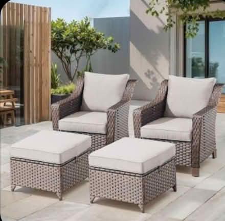 Photo of Patio chairs and small table (Henderson) #3