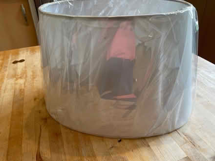 Photo of free New ivory coloured lampshade (Virginia Water) #2