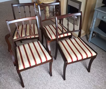 Photo of free Set of 4-5 Dinning Chairs (Torquay) #1
