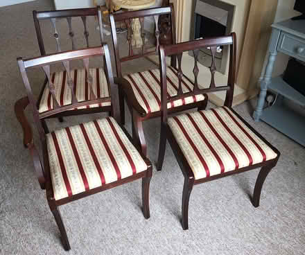 Photo of free Set of 4-5 Dinning Chairs (Torquay) #1