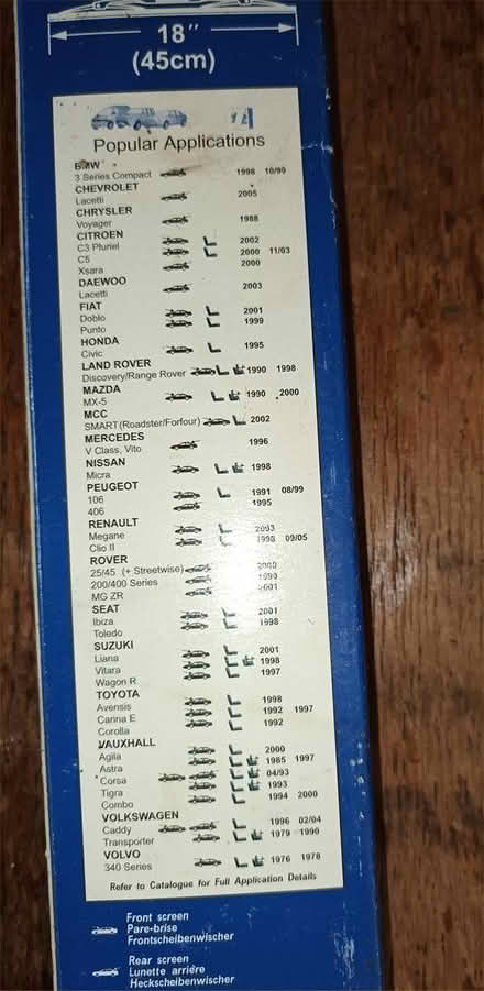 Photo of free One Windscreen Wiper Blade (Rode) #1