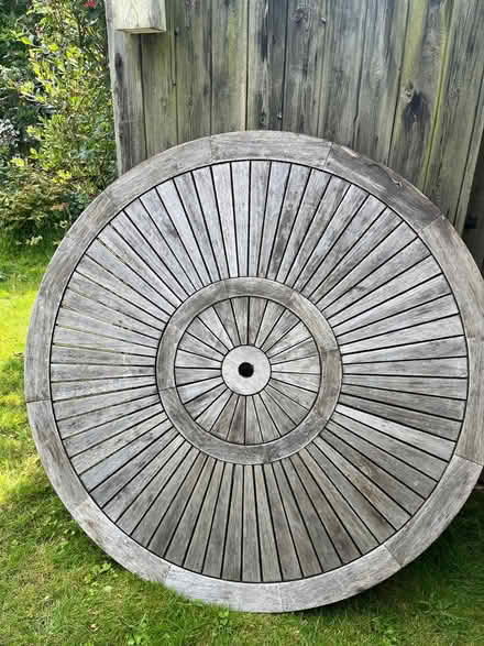 Photo of free Garden table - round (Haywards Heath RH16) #1