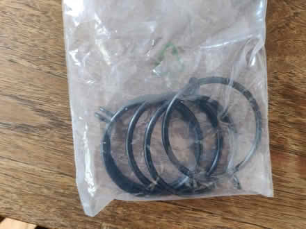 Photo of free 5 curtain rings (SE24) #2