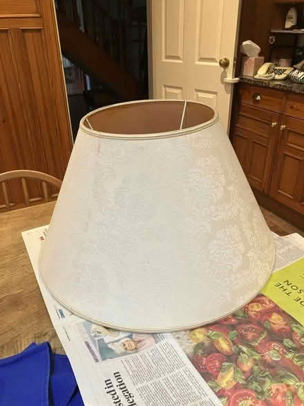Photo of free Large cream lampshade (Goffs Oak EN7) #1
