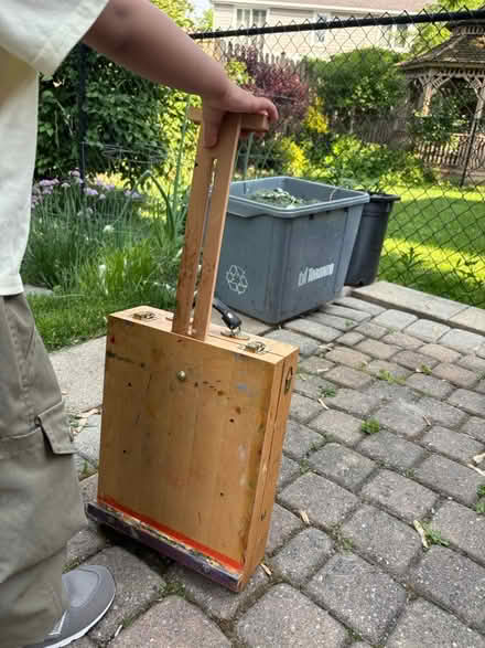 Photo of free Adjustable Table Top Wood Box Easel (Finch and Warden) #2