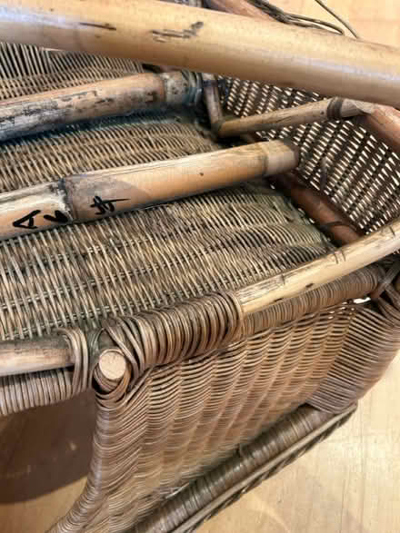 Photo of free Wicker chair (West Kirby) #3