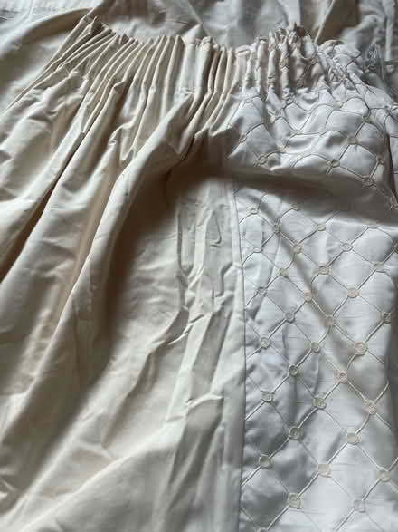 Photo of free Pale cream curtains x 4 (Alcester Lanes End B14) #1