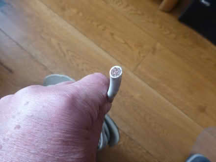 Photo of free Part reel of white aerial cable (Chiswell Green AL2) #3