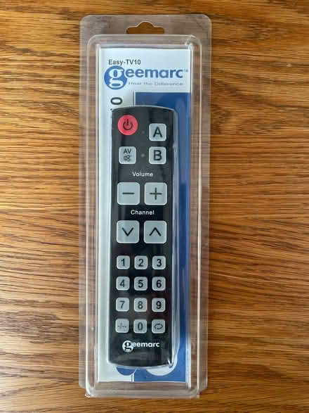 Photo of free Large button replacement remote control unit (Allestree Park DE22) #1