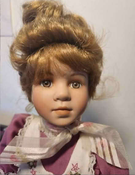 Photo of free Porcelain Doll in pink dress (Gwynn Oak MD) #1