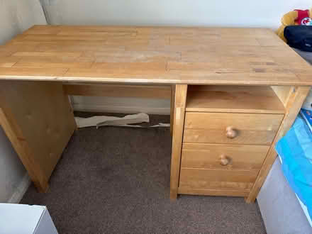 Photo of free Wooden desk (Coulsdon, Surrey) #1