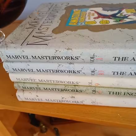 Photo of free Marvel Masterworks - 5 hardback books (Bradford on Avon) #1