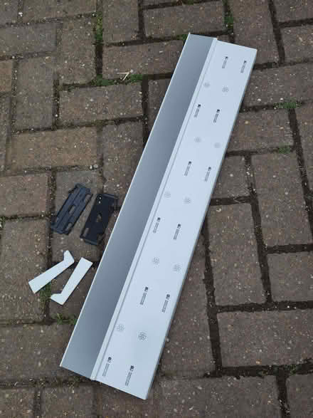 Photo of free new white uPVC window sill 710 mm (Bolsover S44) #1