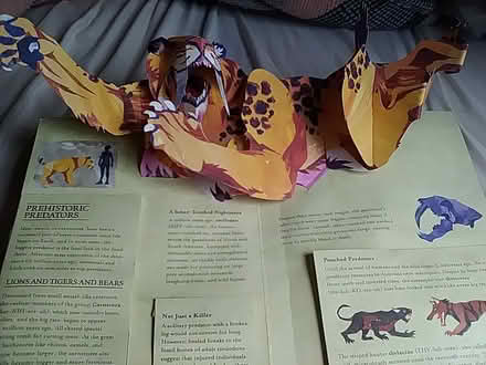 Photo of free Mega Beasts Pop-up Book (Oakland) #3