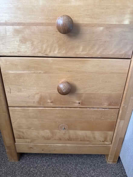 Photo of free Wooden desk (Coulsdon, Surrey) #2