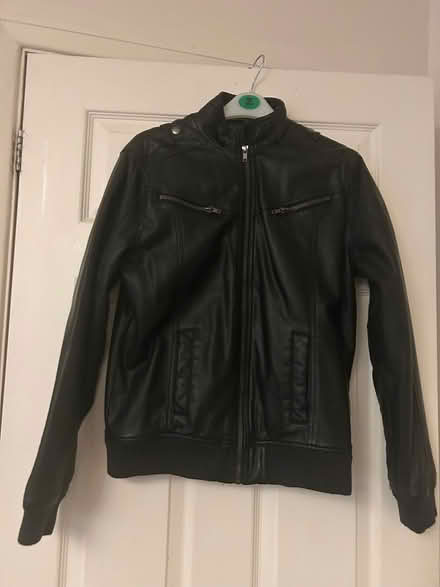 Photo of free M&S Boys Faux Leather Jacket (Hall Green B28) #1