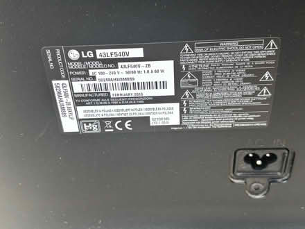 Photo of free 44” lg tv (Harpenden) #2