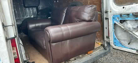 Photo of free Leather sofa (Edinburgh EH6) #2