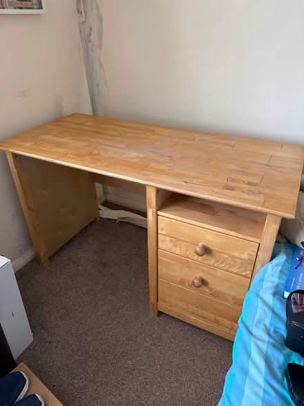Photo of free Wooden desk (Coulsdon, Surrey) #3
