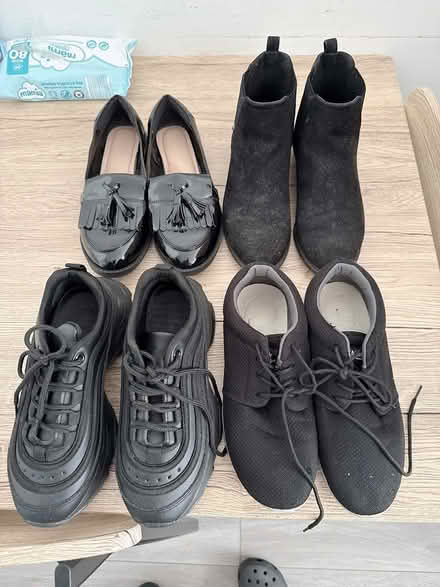 Photo of free 4 pairs of shoes (Eccleshill Bradford . BD10) #1
