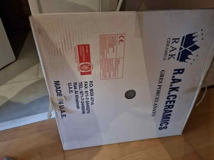 Photo of free Dark grey porcelain tiles (Wandsworth, SW18) #1